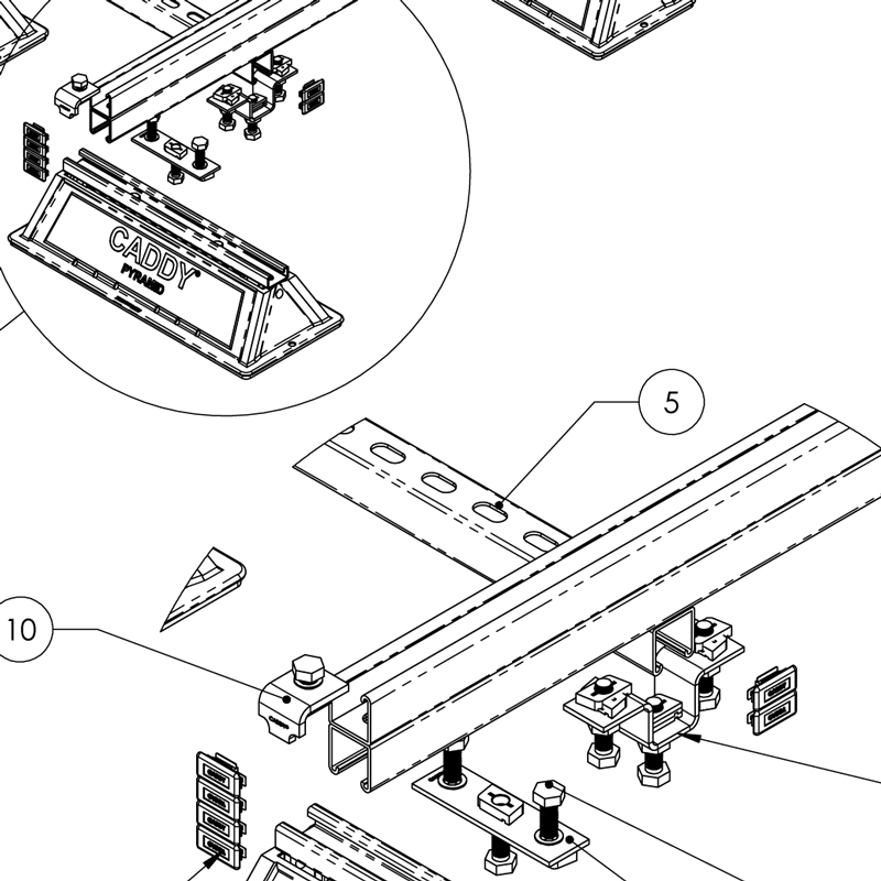 Pentair Equipment Support D